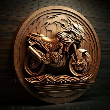 3D мадэль Triumph Tiger 1200 (STL)